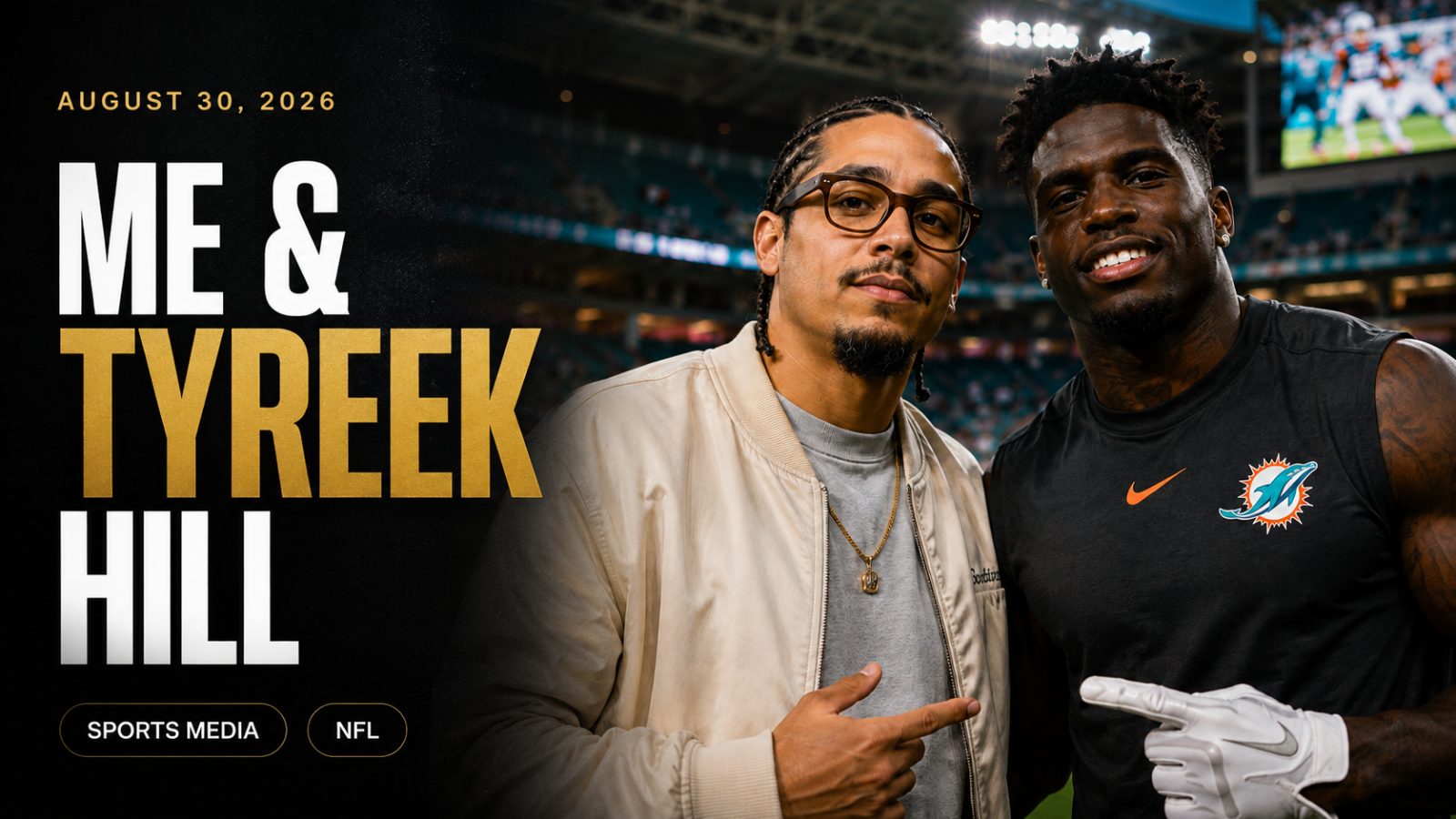 Touchdowns, Wedding Gowns, and Bobby Shmurda: Tyreek Hill's Unforgettable Visit