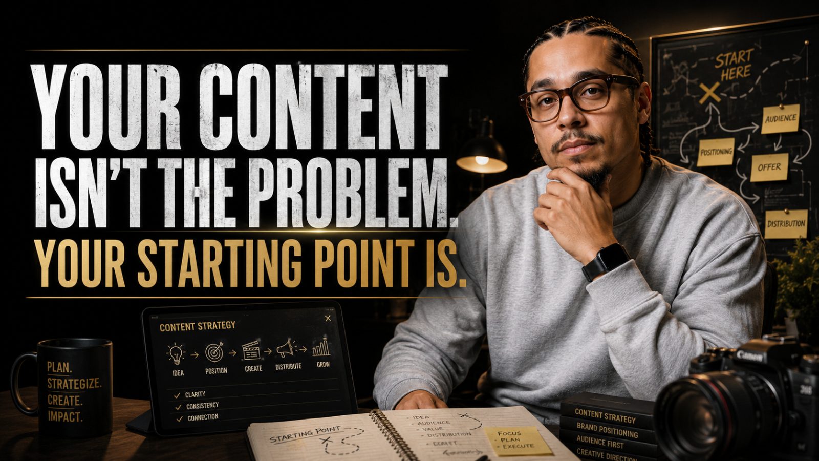 Your Content Isn't the Problem. Your Starting Point Is.