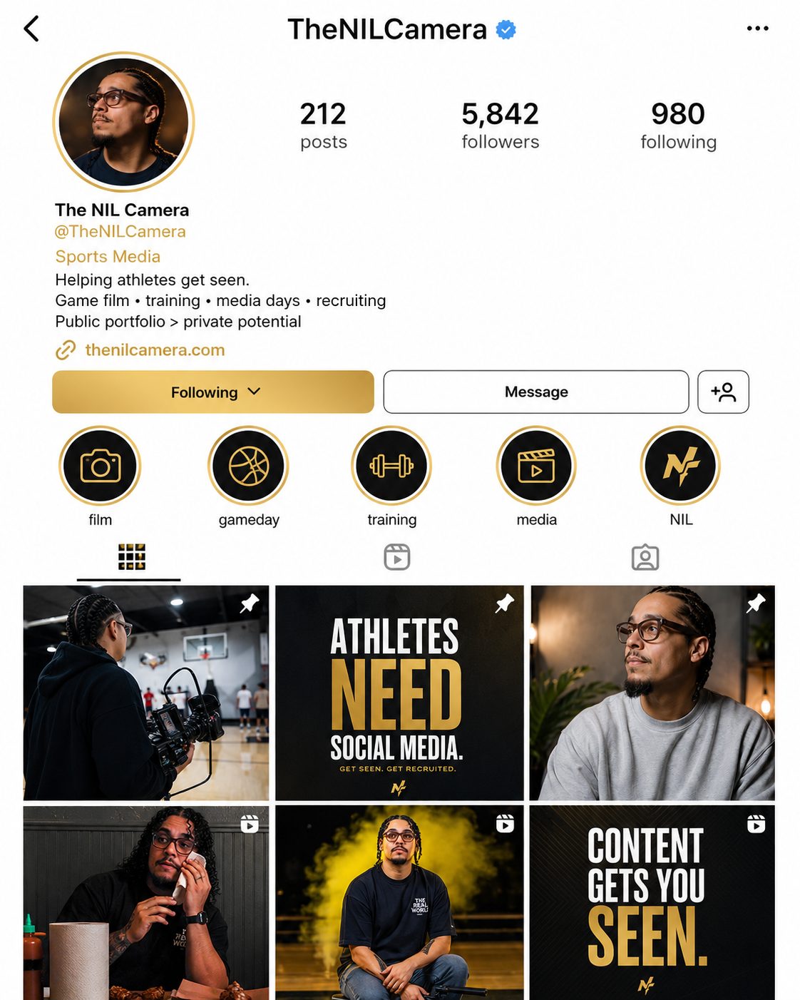 Your Athlete Needs a Sports Account, Not a Personal One