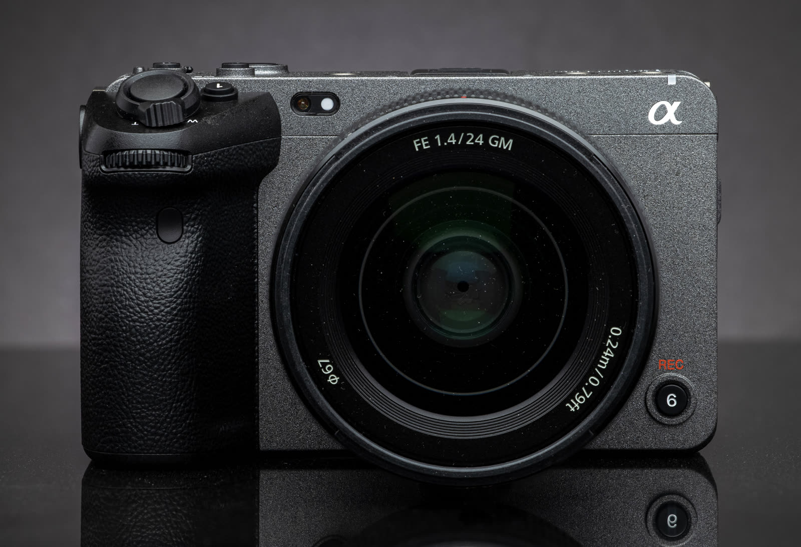 Sony FX3 full-frame cinema camera with a Sony FE 24mm F1.4 GM lens